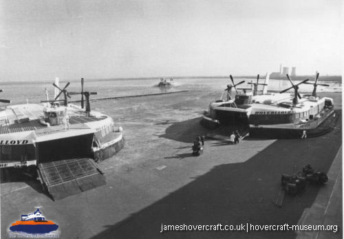 Pegwell Bay hoverport -  (credit: The <a href='http://www.hovercraft-museum.org/' target='_blank'>Hovercraft Museum Trust</a>).
